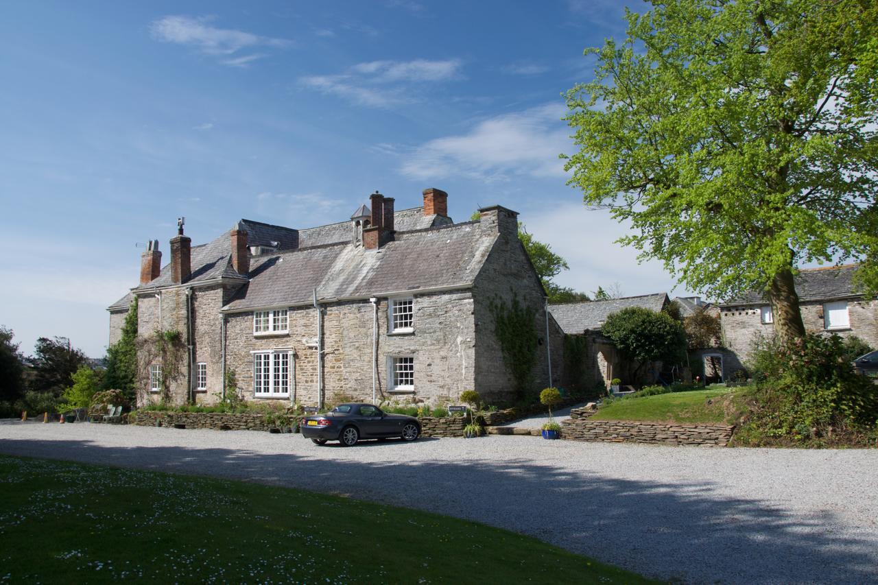Bed and Breakfast Trewornan Manor Wadebridge Exteriér fotografie